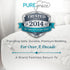 PUREgrace Crib Mattress Protector Eucalyptus Tencel Fiber Waterproof Breathable Baby Mattress Pad Cover with Corner
