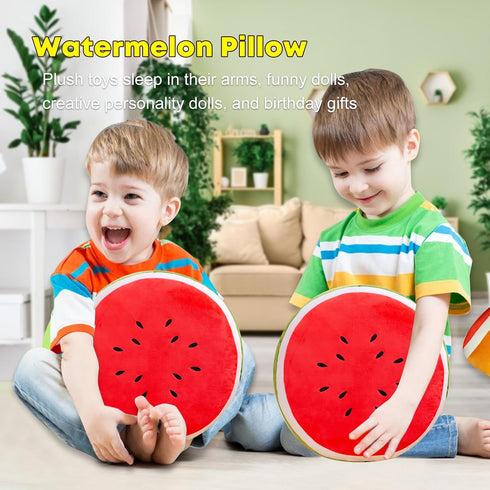 CHELEI2019 11.8" Cute Watermelon Pillow Plush Stuffed Fruit Cushion Hug Toy Gift for Kids