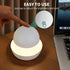 Light,1 Pack, 4000K,White, Portable Night Light for Kids Nursery Recharge Night