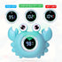 Baby Bath Thermometer, Newborn Swimming Safety Toy, Bathtub Water Thermometer, Large Eyed Crab Toy Floating Temperature