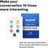 Pack 170 BestSelf Icebreaker Deeper Talk Deck - Conversation Starter Card to Deepen Friendships with Prompts to Create