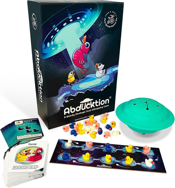 A Weirdly Strategic Duck Kidnapping Game, 15-Minutes of Light Strategy with Ducks, UFO, and Logic!
