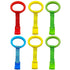 Baby Pull Up Rings, 6PCS Pull Up Rings for Playpen, Baby Crib Hanging Rings, Infant Toddler Walking Assistant