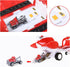 Set 3-6 Coolplay Red Airplane Toy - Rescue Fire Truck & Ambulance Car with Lights & Sound for Boys Years