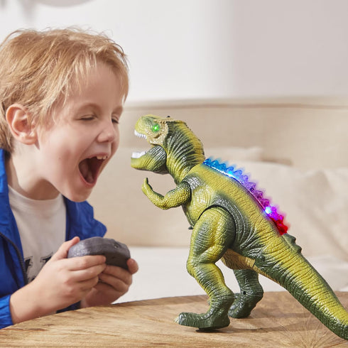 STEAM Life Dinosaur Toys for Kids 3-5, Remote Control Dinosaur Toys for Kids 8-12, T-Rex Gifts for Boys