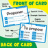 Edulok 280 Spanish Flash Cards for Kids, Spanish Verb Conjugation Book Flashcards, Learn Spanish for Adult Beginners