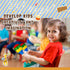 LOOIKOOS Wooden Toddler Musical Instruments Set, Educational Percussion Toys for Baby Kids with Carrying Bag