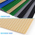 Plates-Pack 10 10" 10" 3+ Pokiiulk Classic Baseplates Building of Large x Building Bricks, Compatible with All Major