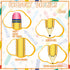 6 41 Inch 27 Inch Pcs Giant Large Inflatable Crayon Balloons Pencil Balloons for Back to School Classroom Garden Room