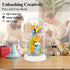 Balloon Cat Building Set with Dust Cover - Mini Micro Animals Building Blocks, 479 PCS STEM Toys