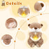 Baby Comfort Otter Breathing Stuffed Animal Buddy-Fur Real Pets Plush Sound Machine with Music, Warm Lights, Peaceful