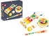 Janod Gioia Music Set with Tambourine, Recorder, Maracas, and Xylophone, 15" Long, Ages 18 Months - 5 Years