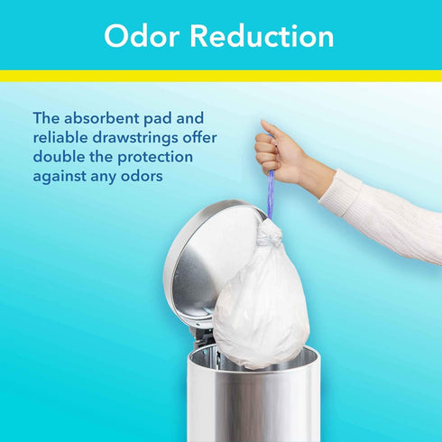 Pack 30 Disposable Potty Liners of Liners - Never Clean A Potty Again - PottyMate Liners with Super Absorbent Pad