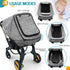 BigHippo Cozy(Gray Waterproof Baby Car Seat CoverCold Weather Carseat Cover for Babies,Infant Car Seat Cover Canopy