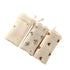 COYENRAT 3PCS Cotton Handkerchief Face Towel 4-Layer Gentle and Absorbent Drooling Bib Mouth