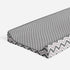 Bacati - Mixnmatch Pin Dots/Zigzag Changing Pad Cover (Grey)