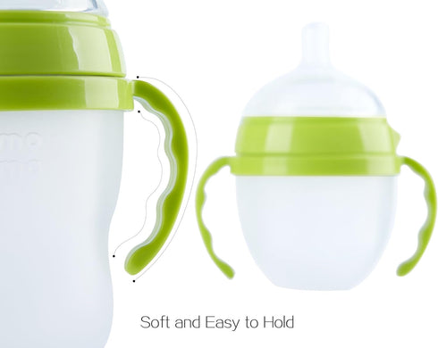 Compatible Baby Bottle Handle for Comotomo Bottles, 8 oz & 5 oz, 3 Count, Green