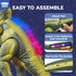 STEAM Life Dinosaur Toys for Kids 3-5, Remote Control Dinosaur Toys for Kids 8-12, T-Rex Gifts for Boys