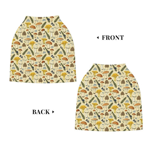 Broiteid Mushroom Baby Car Seat Canopy Cover Baby Stuff, Nursing Breastfeeding Covers Infant Carseat Cover for Boys