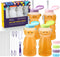 Special Supplies Honey Bear Straw Cup for Babies, 4-Pack, Fun Animal-Shaped Training Drink for Weaning