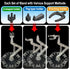 TWKUPWO 6 Set Hobby Action Base Display Stand, Gundam Action Figure Stand - Compatible with MG, RG, HG Universal Models