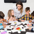 24 Pcs DIY Giant Blank Puzzle Pieces 12 Inches, Large Paper Puzzle Craft Kit for Classroom Bulletin Board Decor