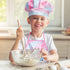 Sets, 11Pcs 3 4 5 6 7 8 Vanmor Unicorn Kids Cooking and Baking Kids Aprons for Girls, Kids Chef Hat and Pink Apron