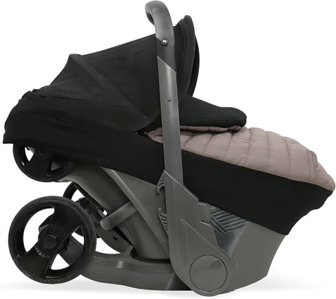 Little Unicorn Winter Car Seat Cover | Premium Insulated Fabric | Universal Fit & Easy to Install | Travel Bag Included
