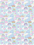 miaozhen 1 Pack 52x28 Cotton Baby Crib Sheets Ultra Soft Princess Dress Crown Cartoon Toddler Bed Cover for Nursery