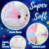 16" Glow Guards Light Up Musical Rainbow Cat Stuffed Animal Glowing Colorful Cute Soft Kitty Plush Toy Pillow Sofa