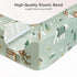 IOCCLH 2 Pack 28x52x8in(Polar Baby Crib Sheets for Boys and Girls Fit for Standard Crib Toddler Mattress Breathable