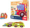 Toi 6 Packs Large Piece Toddler Jigsaw Puzzles - Animal Shaped Floor Puzzles for Kids Aged 2.5+