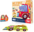 Toi 6 Packs Large Piece Toddler Jigsaw Puzzles - Animal Shaped Floor Puzzles for Kids Aged 2.5+