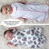 Woombie 0-9 18 Grow with Me Baby Swaddle, Convertible Swaddle Fits Months, Expands to Wearable Blanket for up