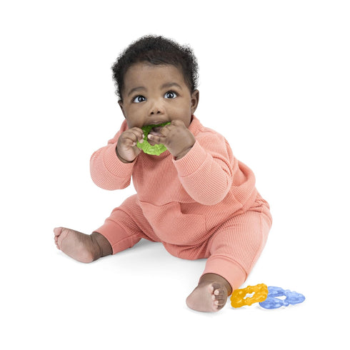 3 Bright Starts Chill & Teethe Water-Filled BPA-Free Baby Teething Toy, Ages Months+