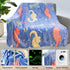 Dinosaur Glow in The Dark Blanket for Boys, Personalized Toddler Blanket, 40"x 50"