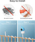 Smart Baby Monitor Mount, 17 Inch Flexible Twist Baby Camera Mount for 1/4 Threaded Hole Cameras, Portable.