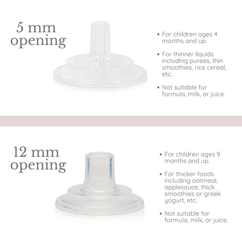 Set Subo Baby Food Bottle Starter | No Mess Baby Toddler Self Feeder | Squeeze Free Design for Purees, Smoothies