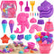 TOY Life 23 Pcs Unicorn Beach Toys for Kids Ages 4-8 Collapsible