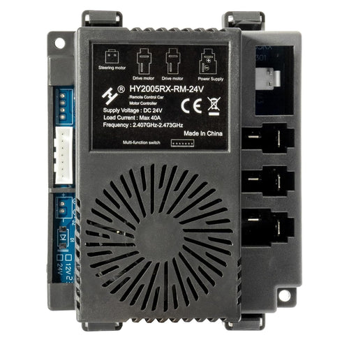 Circuit Board HY2005RX-RM-24V for Kids Ride on Toys, Bluetooth Remote Control and Controller Box Accessories