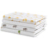 Delta Children 100% Cotton Flannel Baby Receiving Blankets for Girls and Boys – 30x30 Inches (Pack of 4)
