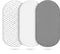 Vruelia Muslin Bassinet Sheets 3 Pack, Cotton Bassinet Sheets for Baby Girl and