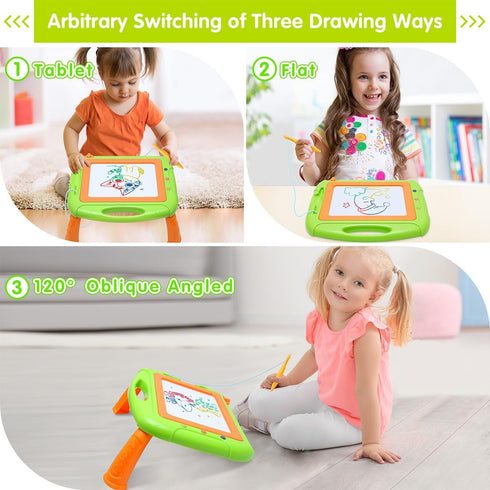 Toddler Girl Boy Toys, Magnetic Drawing Board for 1-2 Year Olds, Doodle Board Kids Toys for 1-3 Year Olds