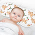 Set 4 Pack vvfelixl Baby Burp Cloths Cute Gingerbread Man Baby Newborn Cotton Burping Cloths Babys Washcloths