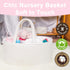 ABenkle Baby Diaper Caddy, Nursery Storage Bin and Car Organizer for Diapers Wipes, Cotton Rope Basket Changing Table