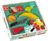 Hape Wooden Healthy Cutting Play Fruits with Play Knife| Pretend Play Wooden Kitchen Toys for Toddlers Age 3Y+