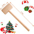 Hammer Mallets1Pcs ZAUGONTW Wooden Crab Mallet for Chocolate, Mini Wooden Multi-Purpose for Kids Toys Crab Lobster
