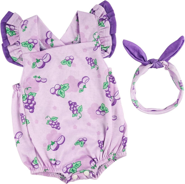 BABESIDE 2 Pcs Reborn Baby Doll Clothes Set for 17-22 Inch Babydolls,