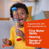 1-3 Goki Wooden Rain Stick Musical Instrument I Montessori Rainmaker Toy for Toddlers - Sensory Baby Rattle & Auditory