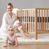 2 Pack Cozy 28x52 Inches, BEDSUM Microfiber Toddler Fitted Crib Sheets, Super Soft and Baby Sheets for Standard Crib